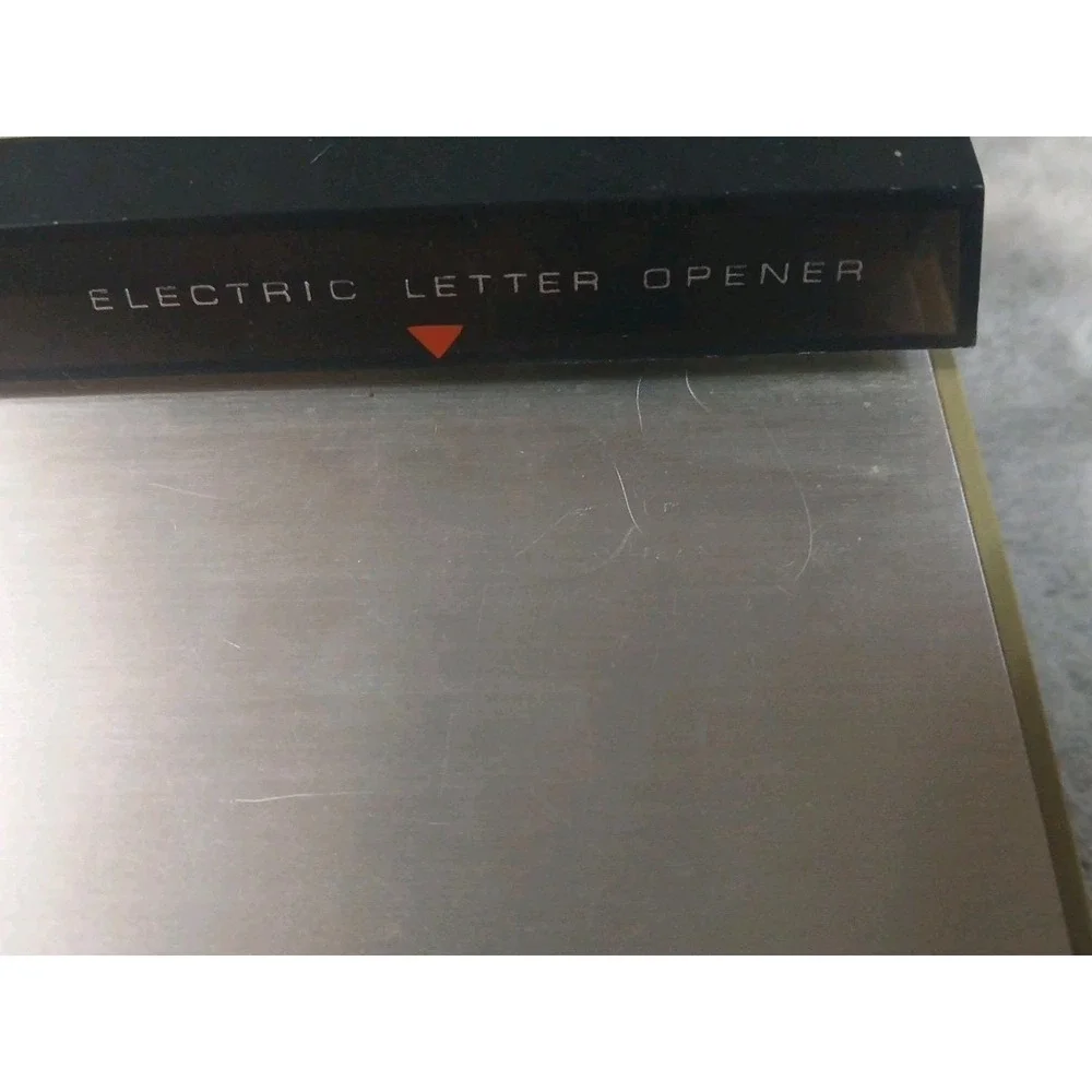 Vtg Park Sherman‎ Cordless Electric Letter Opener Model 8020 Green Works READ